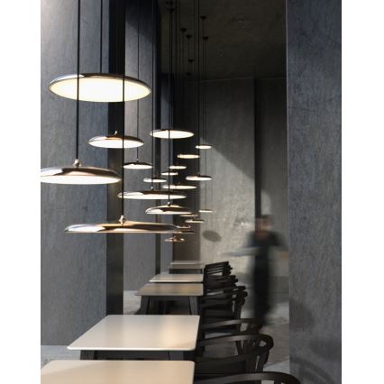 DFTP by Nordlux - LED Димируем пендел ARTIST LED/14W/230V Ø 25 см меден