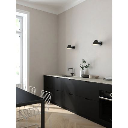 DFTP by Nordlux - Настенно осветително тяло STAY 1xE27/60W/230V черно