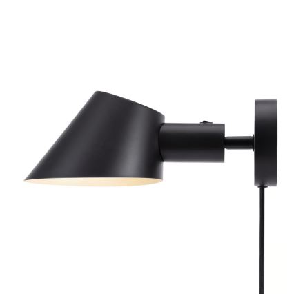 DFTP by Nordlux - Настенно осветително тяло STAY 1xE27/60W/230V черно