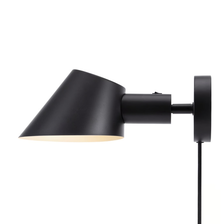 DFTP by Nordlux - Настенно осветително тяло STAY 1xE27/60W/230V черно