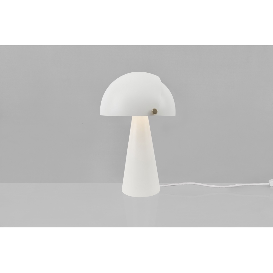 DFTP by Nordlux - Настолна лампа с регулируем абажур ALIGN 1xE27/25W/230V бял