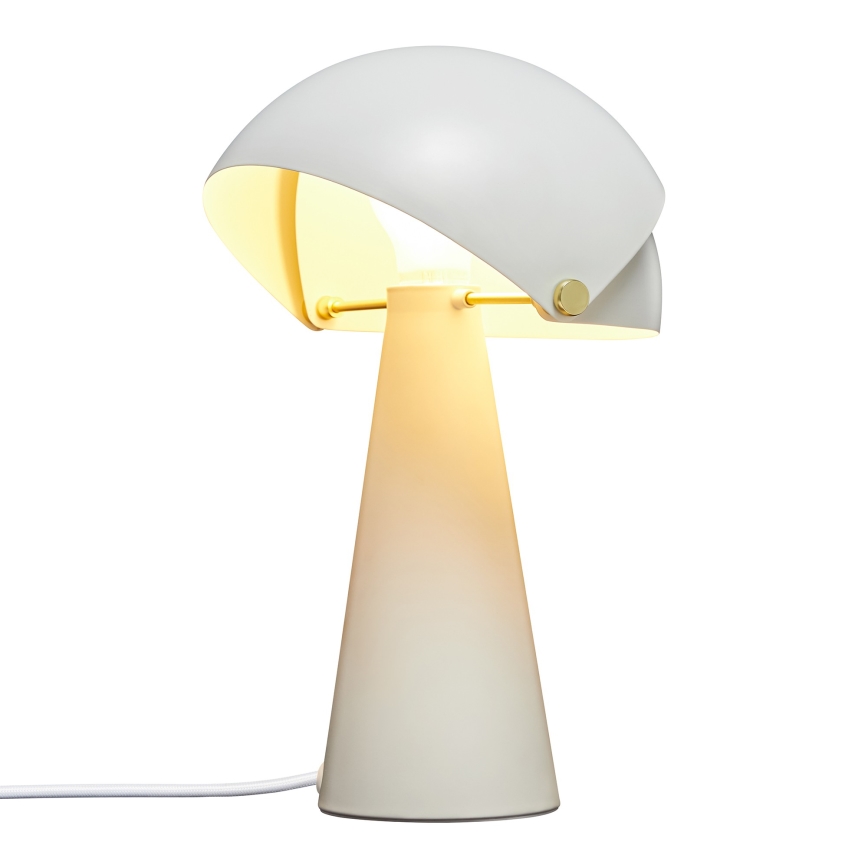 DFTP by Nordlux - Настолна лампа с регулируем абажур ALIGN 1xE27/25W/230V бял