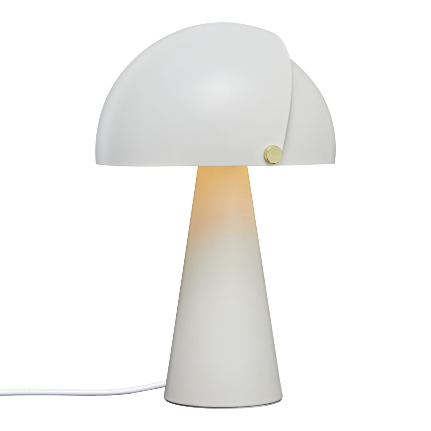 DFTP by Nordlux - Настолна лампа с регулируем абажур ALIGN 1xE27/25W/230V бял