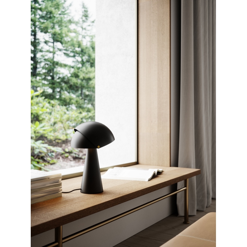 DFTP by Nordlux - Настолна лампа с регулируем абажур ALIGN 1xE27/25W/230V черен