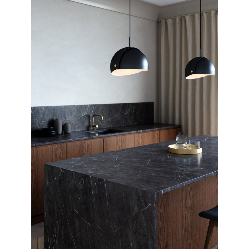 DFTP by Nordlux - Пендел с регулируем абажур ALIGN 1xE27/15W/230V черен