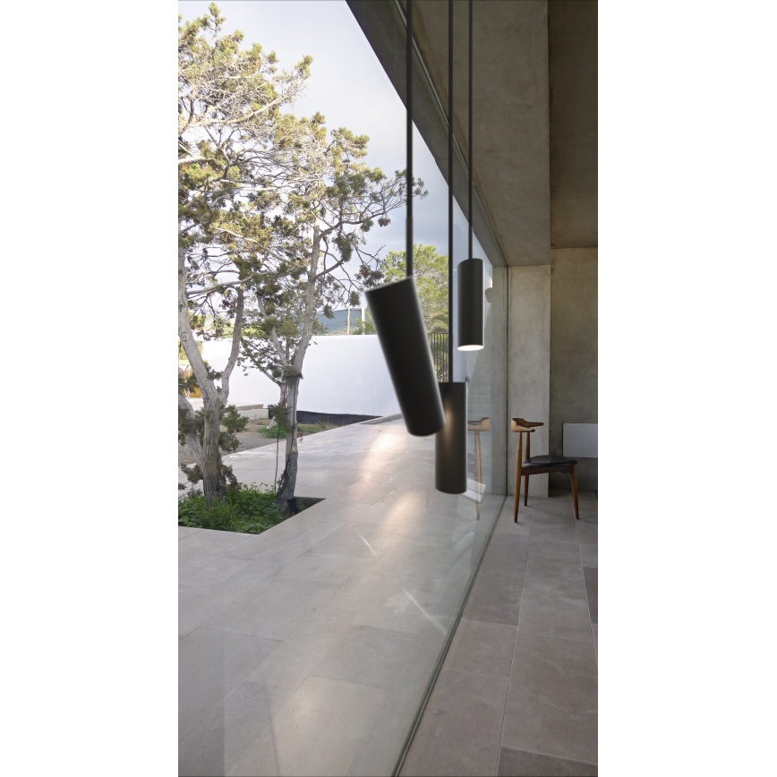 DFTP by Nordlux - Полилей на кабел MIB 1xGU10/8W/230V черен