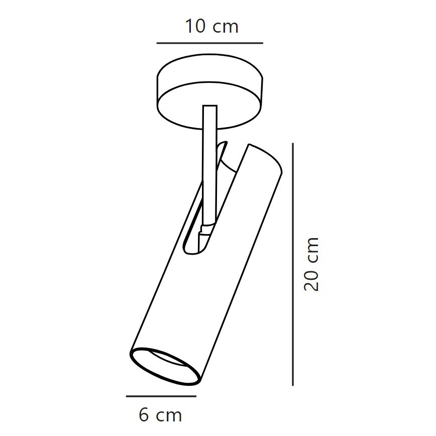 DFTP by Nordlux - Спот MIB 1xGU10/8W/230V черен