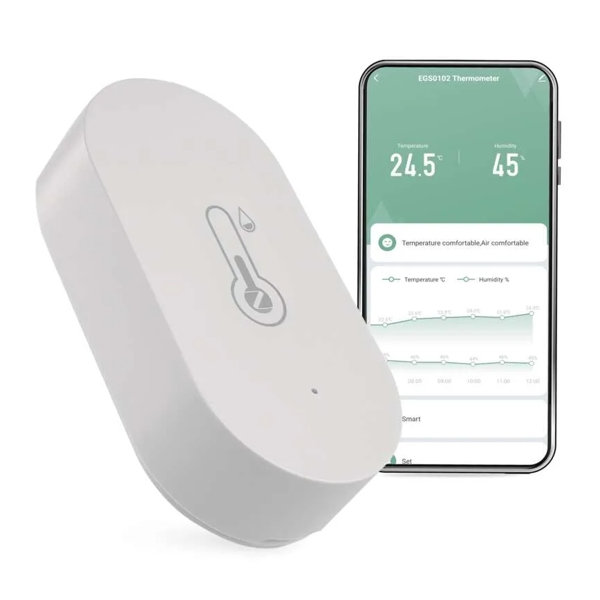 Дигитален безжичен термометър GoSmart 1×CR2032