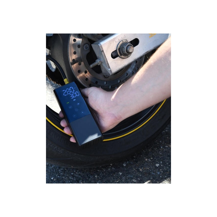 Дигитален джобен компресор 4000 mAh 5V черен