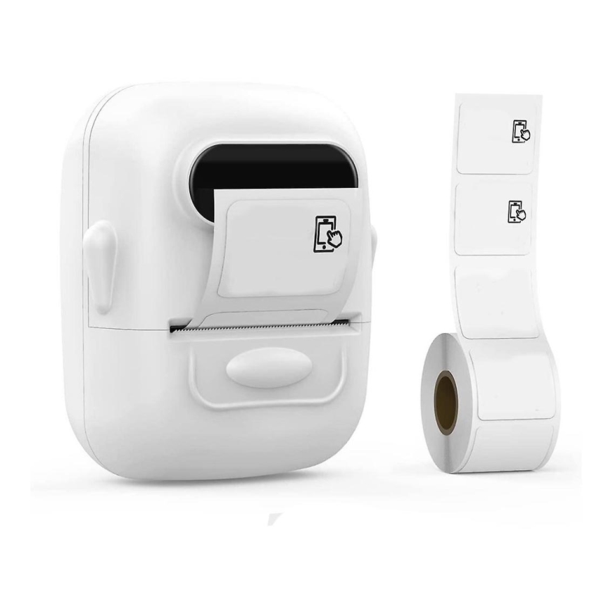 Дигитален принтер за етикети USB-C + самозалепващи се етикети 40x30mm