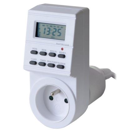 Дигитален седмичен таймер 16A/230V 200 mAh
