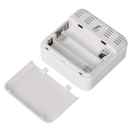 Дигитален смарт термометър GoSmart 3xAAA Tuya бял