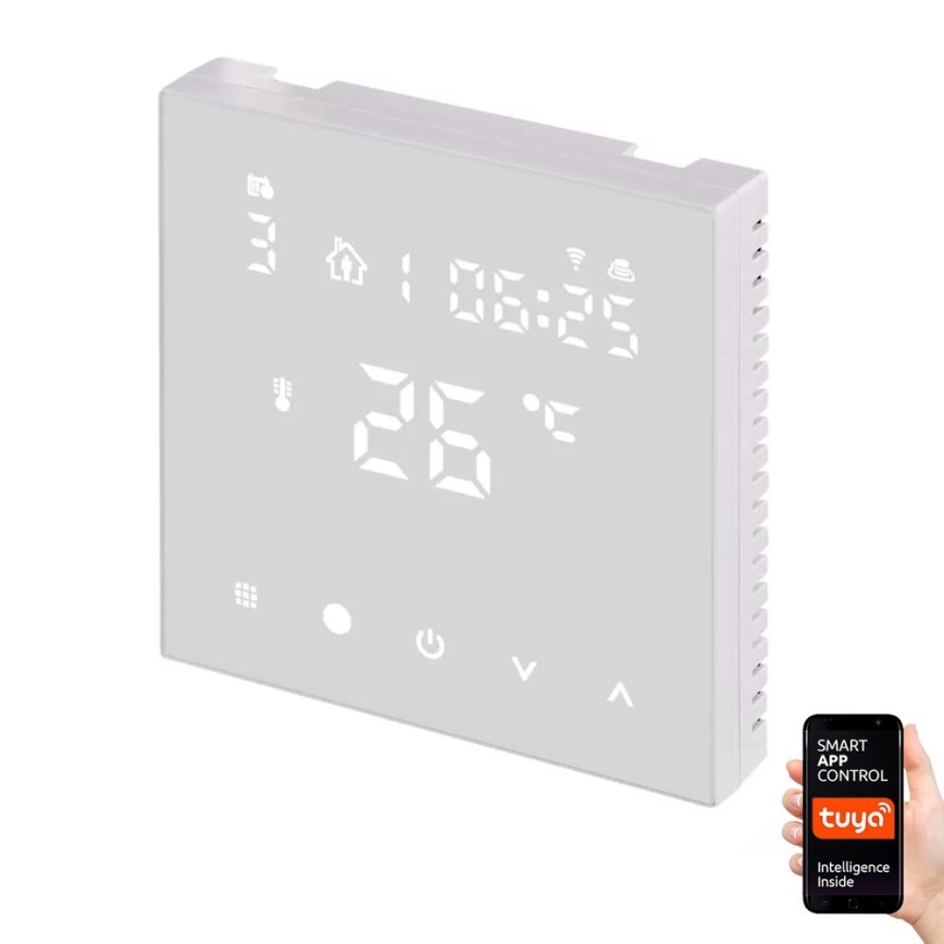 Дигитален термостат за подово отопление GoSmart 230V/16A Wi-Fi Tuya