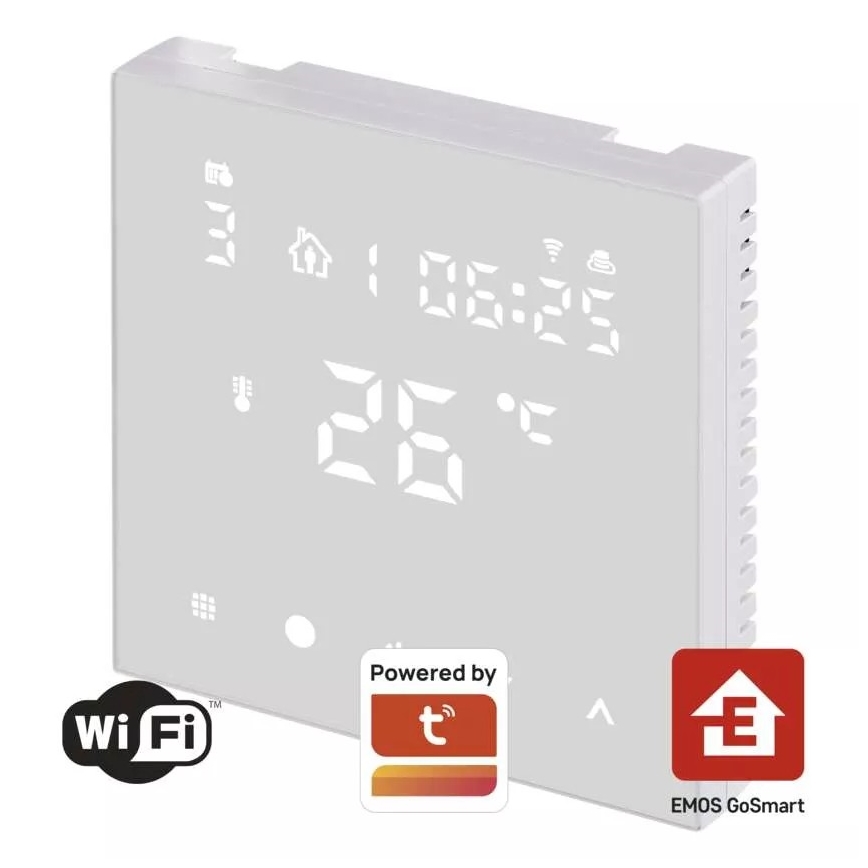 Дигитален термостат за подово отопление GoSmart 230V/16A Wi-Fi Tuya