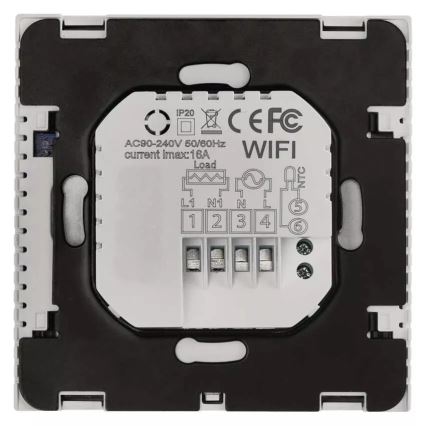Дигитален термостат за подово отопление GoSmart 230V/16A Wi-Fi Tuya