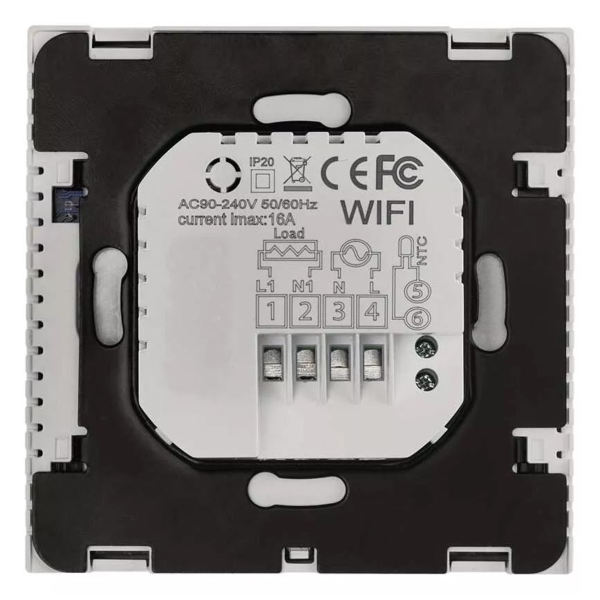 Дигитален термостат за подово отопление GoSmart 230V/16A Wi-Fi Tuya