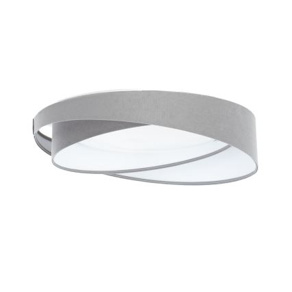 Димируемо LED таванно осветително тяло SMART GALAXY MODERN LED/24W/230V 3000-6500K Ø 55 см сиво/бяло + дистанционно управление