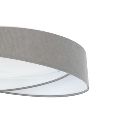 Димируемо LED таванно осветително тяло SMART GALAXY MODERN LED/24W/230V 3000-6500K Ø 55 см сиво/бяло + дистанционно управление