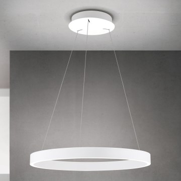 димируем LED полилей на кабел KOLK LED/60W/230V 2700/3000/4000K pr. 60 cm бял