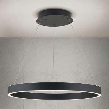 димируем LED полилей на кабел KOLK LED/60W/230V 2700/3000/4000K Ø 60 см черен
