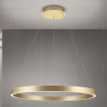 димируем LED полилей на кабел KOLK LED/80W/230V 2700/3000/4000K Ø 80 см, златист