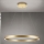 димируем LED полилей на кабел KOLK LED/80W/230V 2700/3000/4000K Ø 80 см, златист