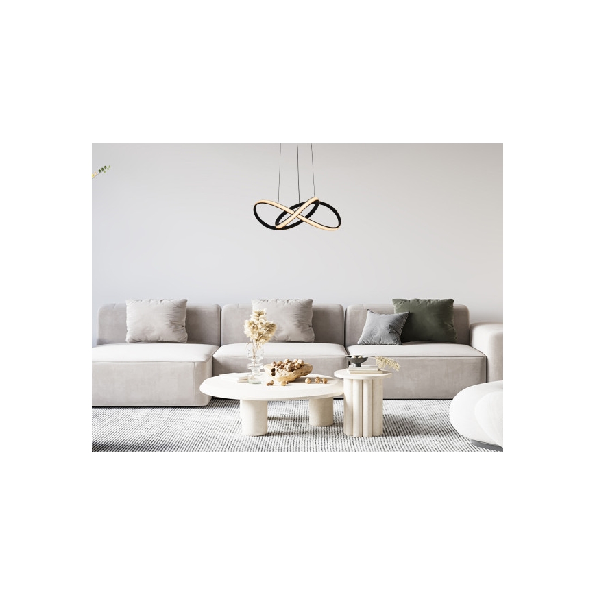 Димируем LED полилей на кабел LED/65W/230V 3000-6500K Ø 49 см + дистанционно управление