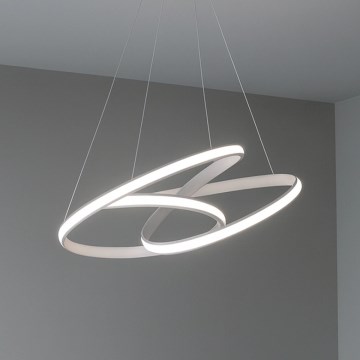 Димируем LED полилей на кабел LED/85W/230V 3000-6500K Ø 49 см + дистанционно управление