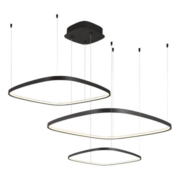 Димируем LED полилей на кабел LORENZO LED/70W/230V 3000/4000/6000K черен + дистанционно управление