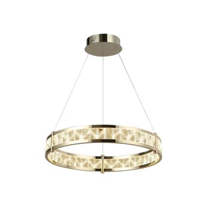 LED с възможност за димиране кристален полилей на кабел ENRIQUE LED/40W//230V 3000-6000K Ø 60 см + дистанционно управление