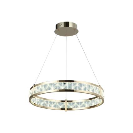 LED с възможност за димиране кристален полилей на кабел ENRIQUE LED/40W//230V 3000-6000K Ø 60 см + дистанционно управление
