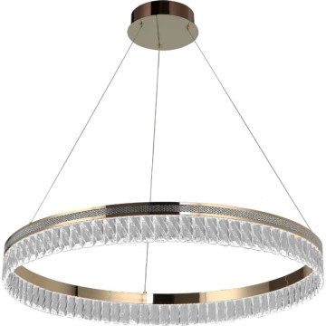 Димируем LED кристален полилей на кабел THALIA, 55 W/230 V, 3000–6000 K, Ø 80 см + дистанционно управление