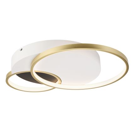Димируем плафон BENITO LED/31W/230V 3000-6500K бял/златист