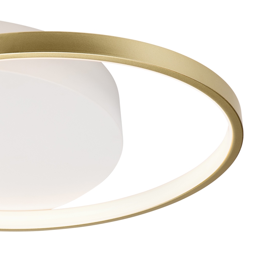 Димируем плафон BENITO LED/31W/230V 3000-6500K бял/златист