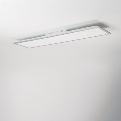 Димируем повърхностно монтиран LED панел LED/32W/230V 2700-6500K 25x100 cm бял + дистанционно управление