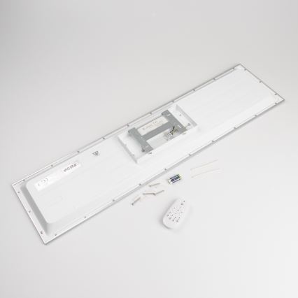 Димируем повърхностно монтиран LED панел LED/32W/230V 2700-6500K 25x100 cm бял + дистанционно управление