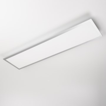 Димируем повърхностно монтиран LED панел LED/32W/230V 2700-6500K 25x100 cm бял + дистанционно управление