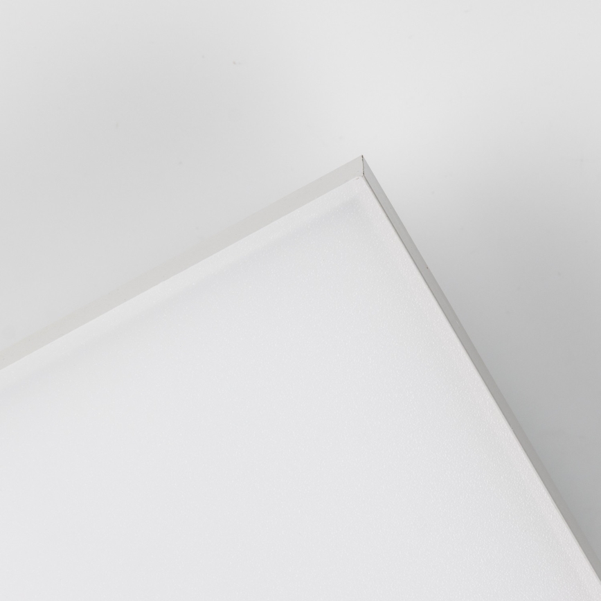 LED RGBW димируем повърхностно монтиран LED/13,5W/230V 3000-6500K 29,5x59,5 cm сребрист + дистанционно управление