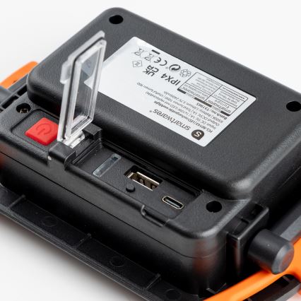 Димируем презареждаем LED прожектор 10W/5V USB 6500K IP44