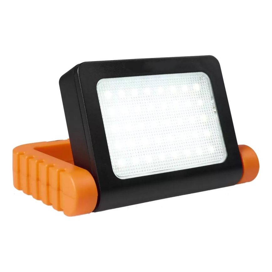 Димируем соларен LED прожектор с USB зареждане LED/10W/5V 6500K IP44 1800 mAh