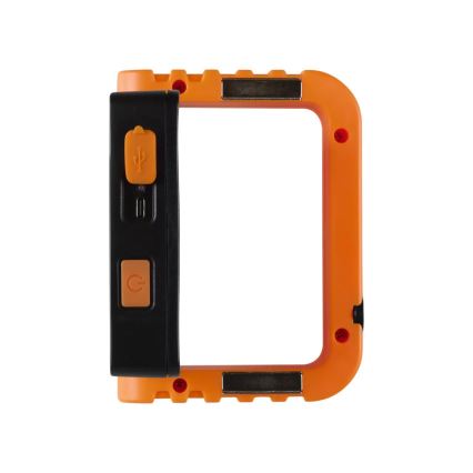 Димируем соларен LED прожектор с USB зареждане LED/10W/5V 6500K IP44 1800 mAh