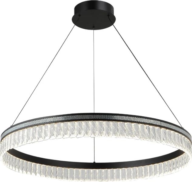Димируем кристален полилей на кабел THALIA LED/55W/230V 3000-6000K диаметър 80 cm + дистанционно управление