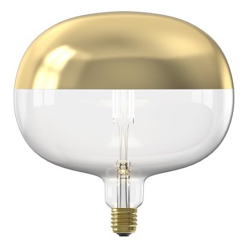 Димируема филаментна LED крушка с позлатен връх E27/6W/230V 1800K, златиста, CRI 90