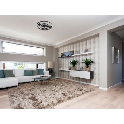 Димируема LED плафониера LED/80W/230V 3000-6500K + дистанционно управление