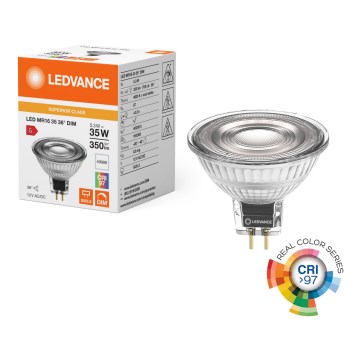 Димируема LED рефлекторна крушка MR16 GU5,3/5,3W/12V 4000K 36° CRI 97 - Ledvance