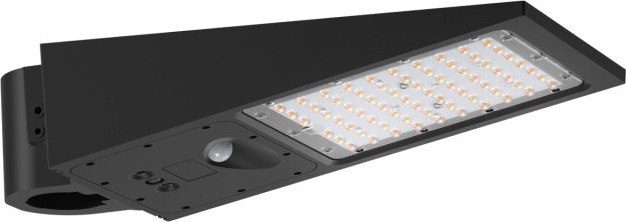 Димируема LED соларна улична лампа със сензор STREET LED/30W/9,6V 3000/4000K 6000 mAh IP65 + дистанционно управление