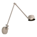 Димируема LED стенна лампа SAVINA LED/9W/230V бежова