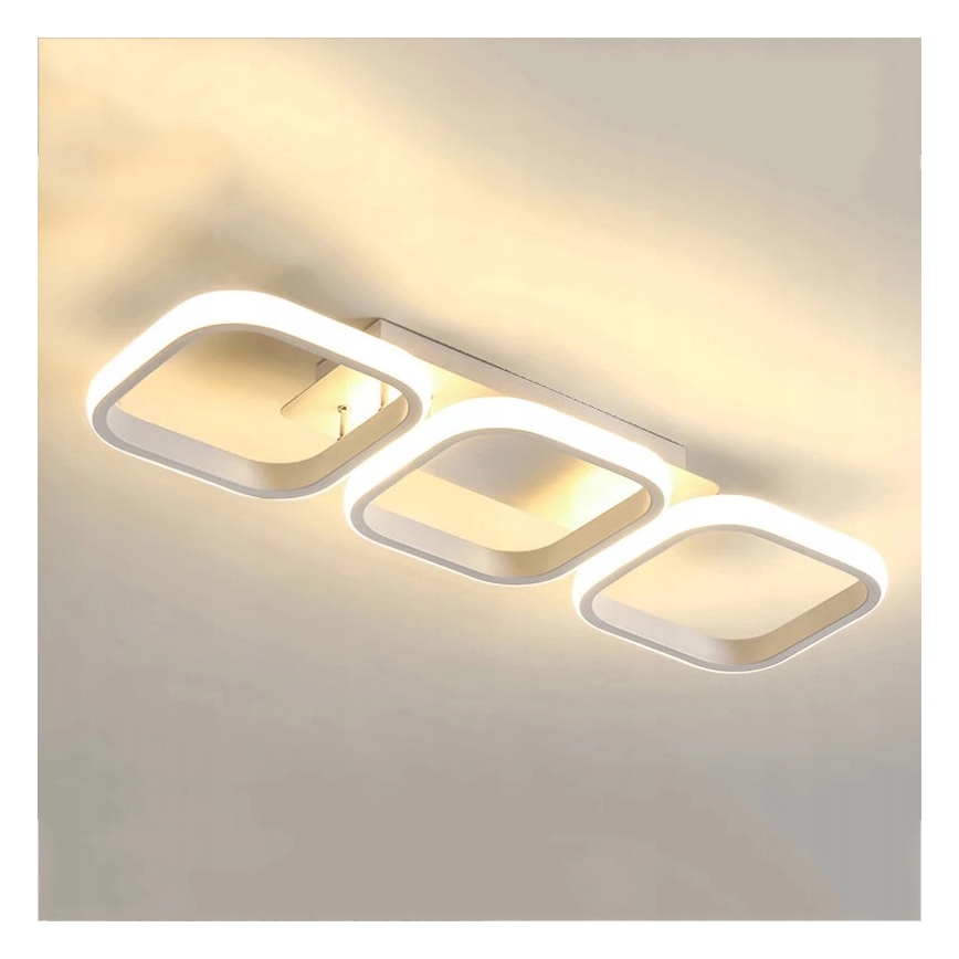 Димируемо LED таванно осветително тяло LED/33W/230V 3000-6500K бяло Wi-Fi Tuya + дистанционно управление