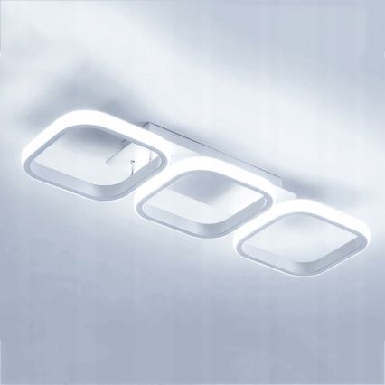 Димируемо LED таванно осветително тяло LED/33W/230V 3000-6500K бяло Wi-Fi Tuya + дистанционно управление