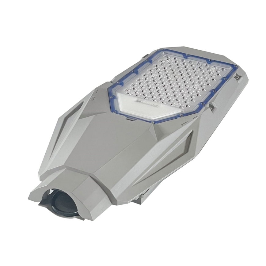 Димируема LED улична лампа със сензор за здрач и соларен панел LED/200W/20000 mAh 6500K IP65 сива